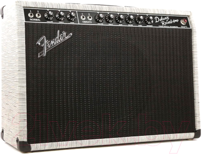 

Комбоусилитель Fender, 65 Deluxe Reverb Chilewich Chalk