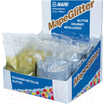 

Добавка к фуге Mapei, Синий, MapeGlitter