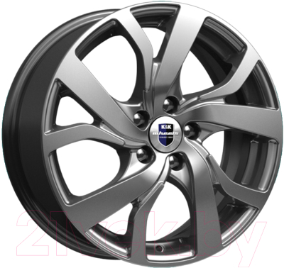 

Литой диск K&K, Палермо 16x6.5" 4x108мм DIA 65.1мм ET 32мм Дарк платинум