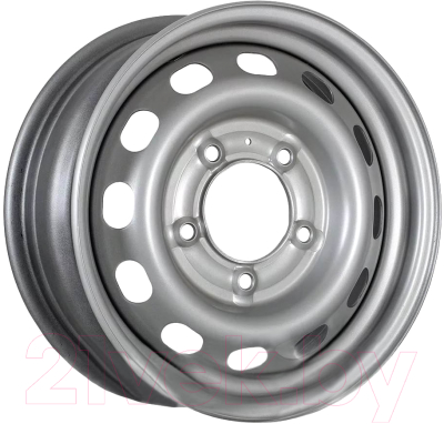 

Штампованный диск Magnetto, 15006 AM 15x6" 5x139.7мм DIA 98.6мм ET 40мм Silver