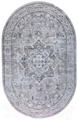 

Ковер Milat, Leda C800A-GRAY-D-GRAY-OVAL