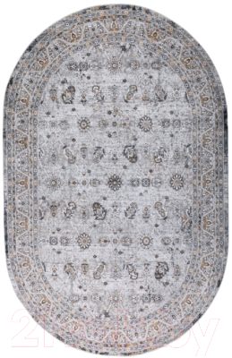 

Ковер Milat, Leda C804A-GRAY-D-GRAY-OVAL