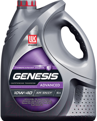 

Моторное масло Лукойл, Genesis Advanced 10W40 / 1632651