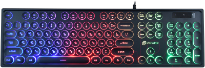 

Клавиатура Oklick, 410MRL USB Slim