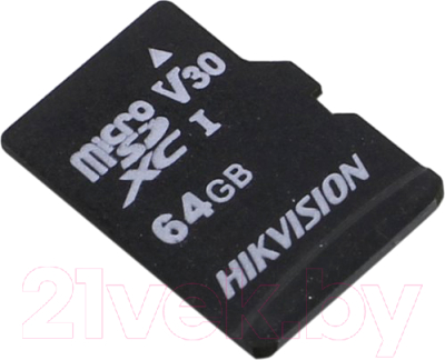 

Карта памяти Hikvision, microSDHC 64GB (Class 10) U1 / HS-TF-C1-64G/Adapter