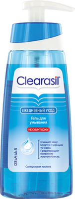 

Гель для умывания Clearasil, Ежедневный уход