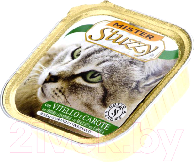 

Корм для кошек Stuzzy, Mister с телятиной и морковью