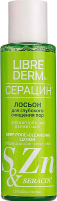 

Лосьон для лица Librederm, Серацин для глубокого очищения пор