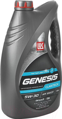 

Моторное масло Лукойл, Genesis Claritech 5W30 / 1539487