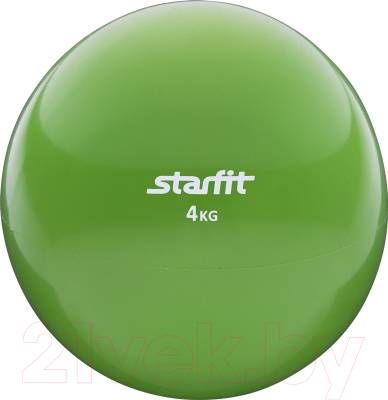<b>Starfit GB</b>-<b>703</b> (4кг, зеленый) <b>Медицинбол</b> (набивной мяч) 18 см ...