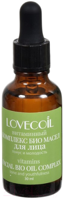 

Масло для лица LovEcOil, Витаминный комплекс био масел тонус и молодость