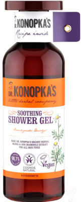 

Гель для душа Dr. Konopka's, Успокаивающий