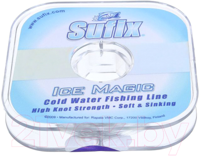 

Леска монофильная Sufix, Прозрачный, Ice Magic x12 0.225мм / DS1XL023024A4X