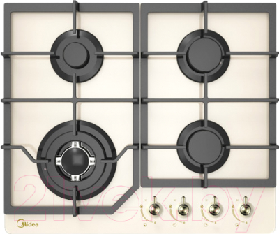 

Газовая варочная панель Midea, MG684TRGI-B