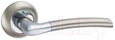 

Ручка дверная Combo, Гарда SN/PC