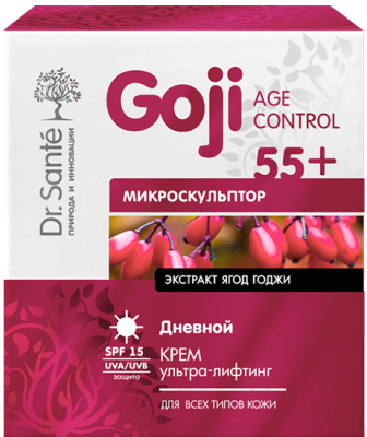 

Крем для лица Dr. Sante, Goji Age Control Дневной ультра-лифтинг 55+