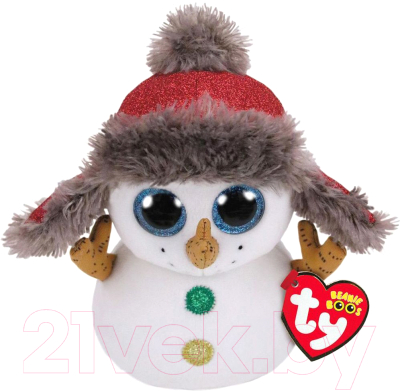 

Мягкая игрушка TY, Beanie Boo`s Снеговик Buttons / 36219