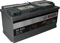Автомобильный аккумулятор Bosch AGM S5 A15 605901095 / 0092S5A150 (100 А/ч) -
