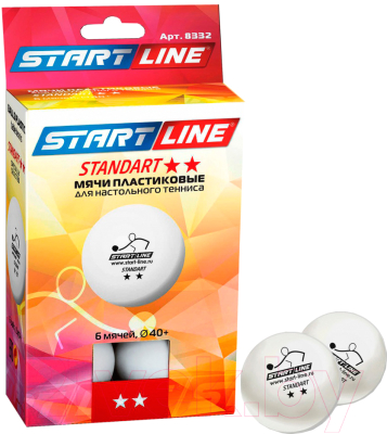 

Мячи для настольного тенниса Start Line, Standart 2 New