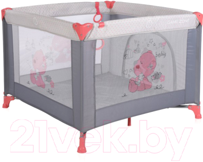 

Игровой манеж Lorelli, Game Zone My Baby Pink and Grey