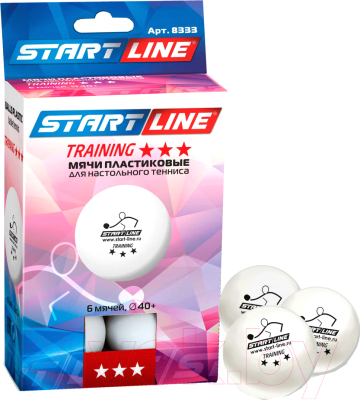 

Мячи для настольного тенниса Start Line, Training 3