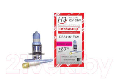 Автомобильная лампа Dynamatrix-Korea H4 Xtream Vision / DB64193EXV