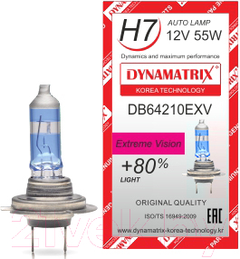 Автомобильная лампа Dynamatrix-Korea H7 Xtream Vision / DB64210EXV