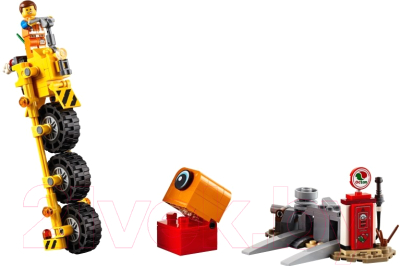 

Конструктор Lego, Movie 2 Трехколесный велосипед Эммета! 70823