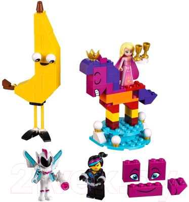 

Конструктор Lego, Movie 2 Познакомьтесь с королевой Многоликой Прекрасной 70824