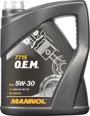 Mannol Oem 5w30 Sn Sm Cf Mn7715 5 5l Motornoe Maslo Kupit V Minske Gomele Vitebske Mogileve Breste Grodno