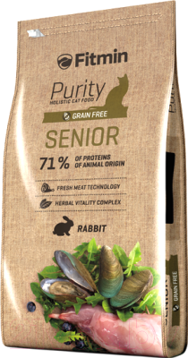

Корм для кошек Fitmin, Purity Senior