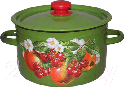 

Кастрюля Idilia, Зеленые яблоки и вишни 1607/4