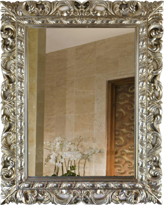 

Зеркало Континент, Латунный, Портэ 75x96