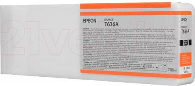 

Картридж Epson, Оранжевый, C13T636A00