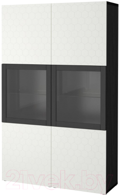 

Шкаф с витриной Ikea, Бесто 592.666.39