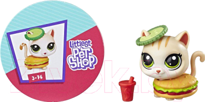 Игровой набор Hasbro Littlest Pet Shop в консервной баночке / E5216