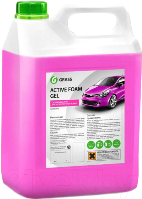 

Автошампунь Grass, Active Foam Gel / 113151