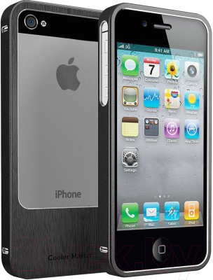 

Чехол-накладка Cooler Master, Aluminum Bumper for iPhone 5 Black (C-IF5C-ALSL-KK)