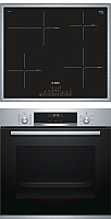 Комплект встраиваемой техники Bosch HBG537BS0R + PIF645FB1E -