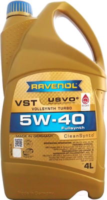 

Моторное масло Ravenol, VST 5W40 / 111113600401999