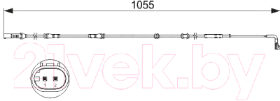 

Датчик износа тормозных колодок Bosch, 1987473507