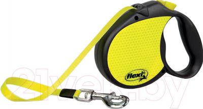 

Поводок-рулетка Flexi, Neon лента 5m