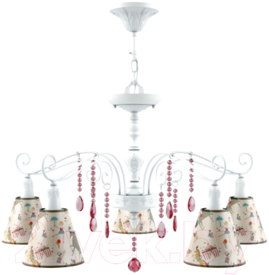 

Люстра Maytoni, Provence E4-05-WM-LMP-O-14-CRL-E4-05-PK-DN