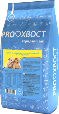 

Корм для собак ProХвост, Для щенков
