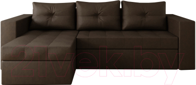 

Диван угловой Настоящая мебель, Константин экокожа левый