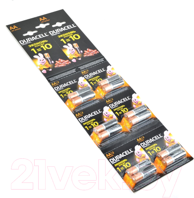 

Комплект батареек Duracell, Original LR6/MN1500/AA 12BL